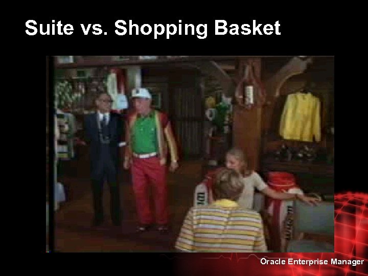 Suite vs. Shopping Basket Oracle Enterprise Manager 