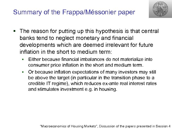 Summary of the Frappa/Méssonier paper § The reason for putting up this hypothesis is