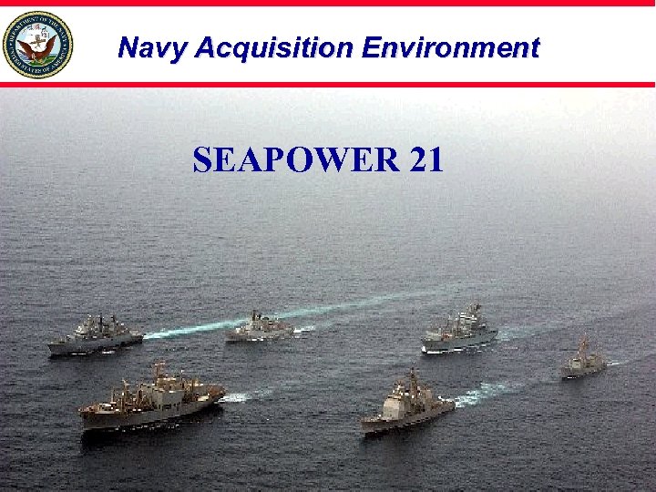 Navy Acquisition Environment SEAPOWER 21 