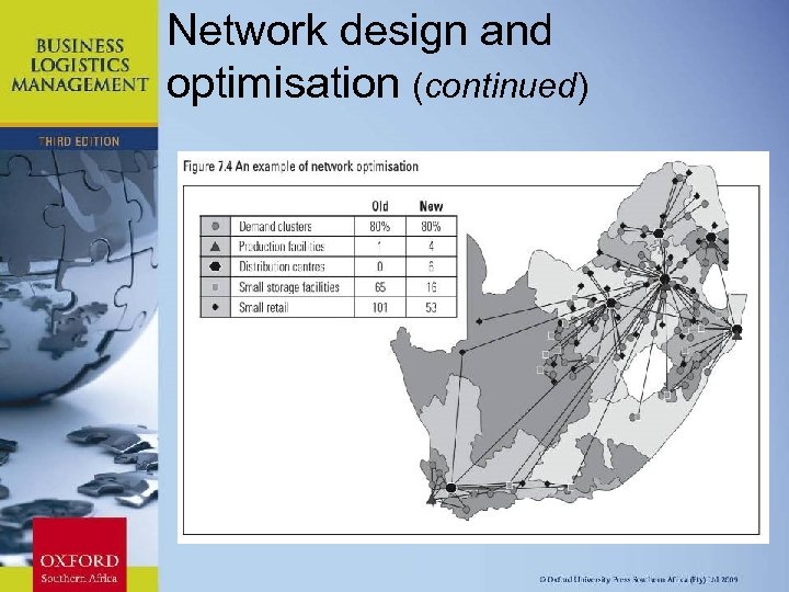 Network design and optimisation (continued) Chapter 11: Strategic Leadership 