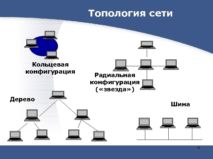 Конфигурация локальной сети. Шинная Кольцевая древовидная звезда топология. Шинная топология локальной компьютерной сети. Топология сети древовидная звезда. Радиальная топология сети.