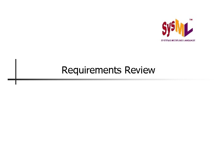 Requirements Review 