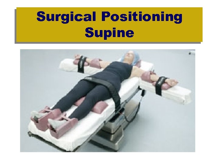 Surgical Positioning Supine 