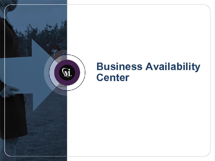 Business Availability Center 