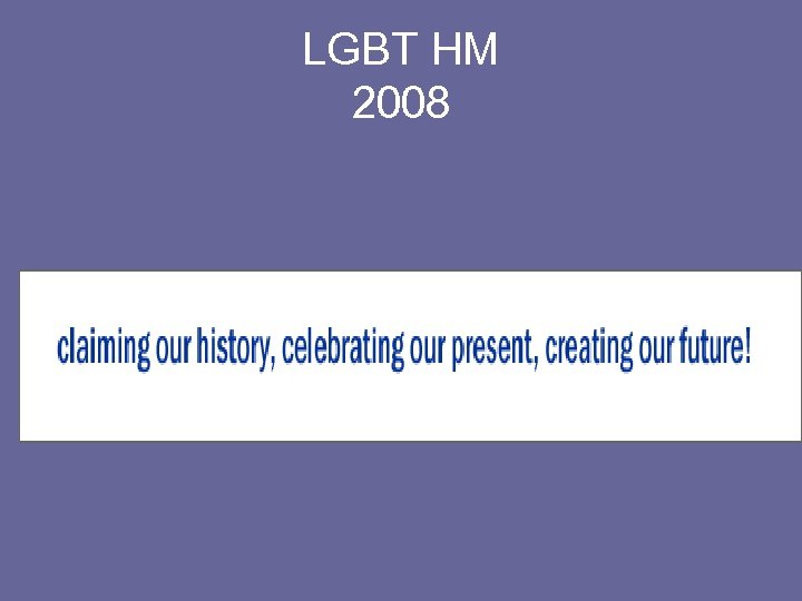 LGBT HM 2008 