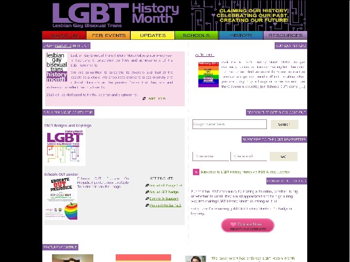 Claiming our history, celebrating our present, creating our future. 