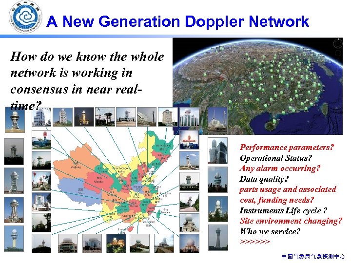 A New Generation Doppler Network How do we know the whole network is working