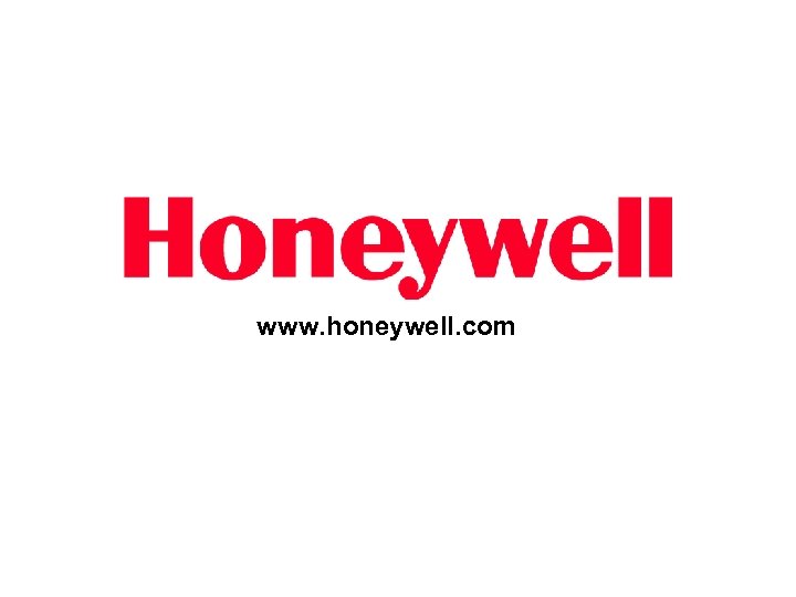 www. honeywell. com 