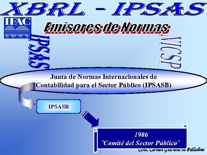 Junta de Normas Internacionales de Contabilidad para el Sector Público (IPSASB) IPSASB 1986 ¨Comité