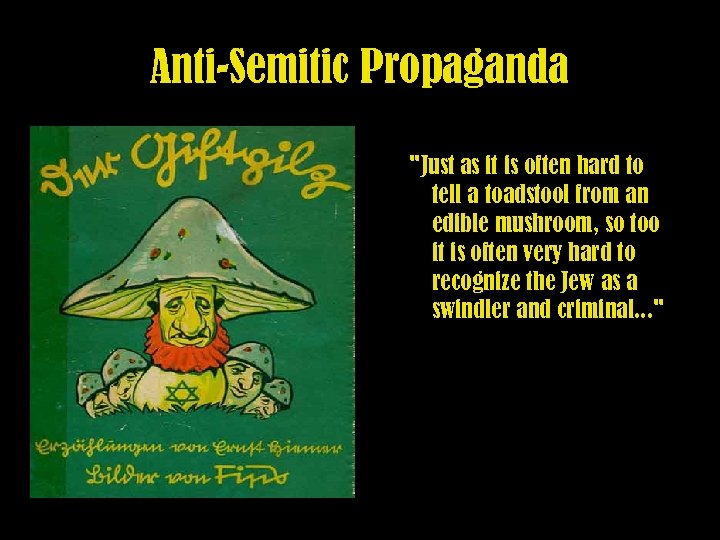 Anti-Semitic Propaganda 