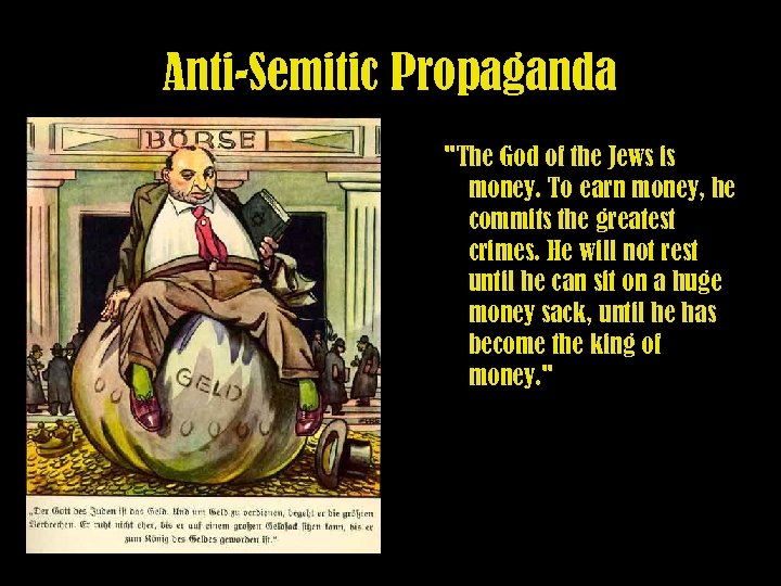 Anti-Semitic Propaganda 