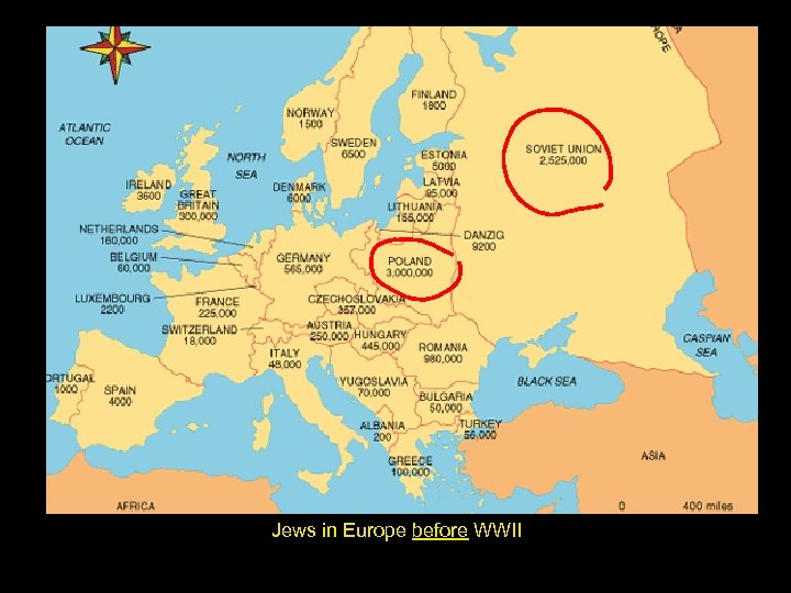 Jews in Europe before WWII 