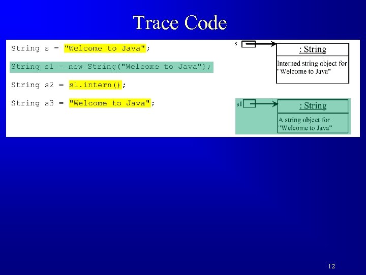 Trace Code 12 