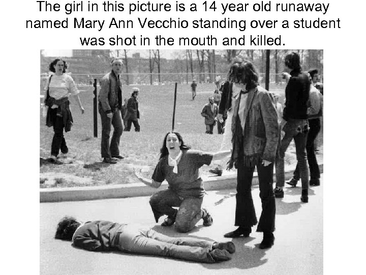 The girl in this picture is a 14 year old runaway named Mary Ann