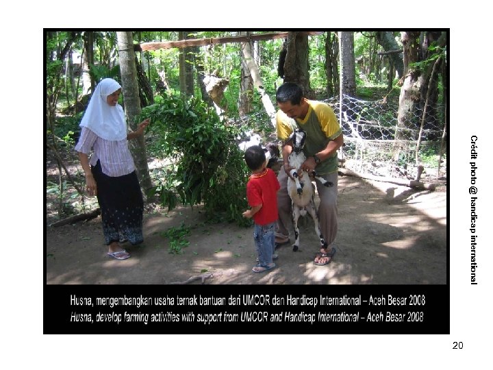 Crédit photo @ handicap international 20 