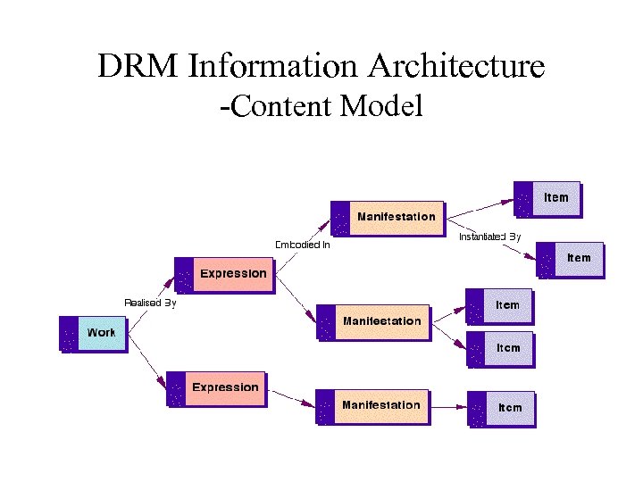 DRM Information Architecture -Content Model 