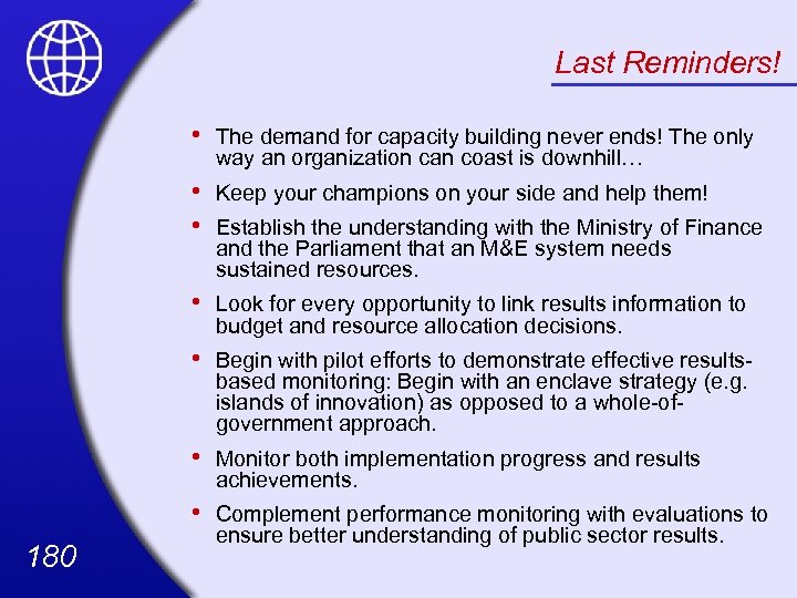 Last Reminders! • • • Keep your champions on your side and help them!
