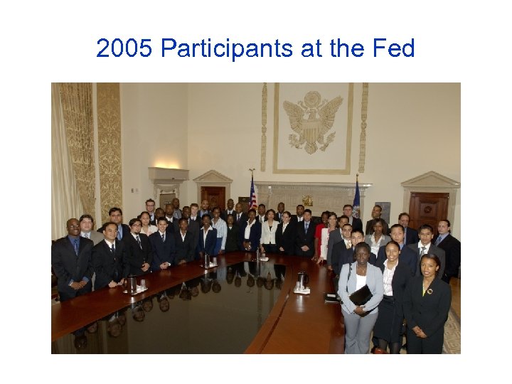 2005 Participants at the Fed 