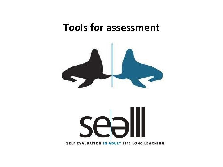 Tools for assessment 