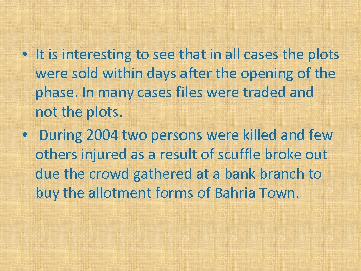  • It is interesting to see that in all cases the plots were