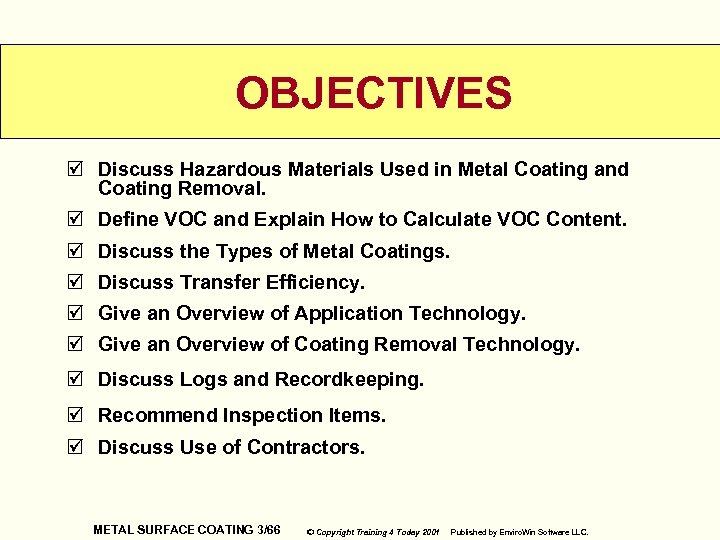 types of surface coating