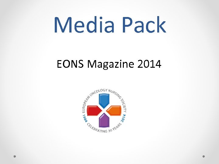Media Pack EONS Magazine 2014 