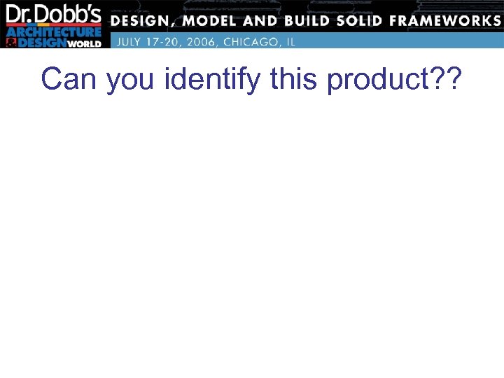 Can you identify this product? ? 