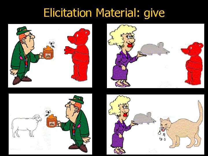 Elicitation Material: give 