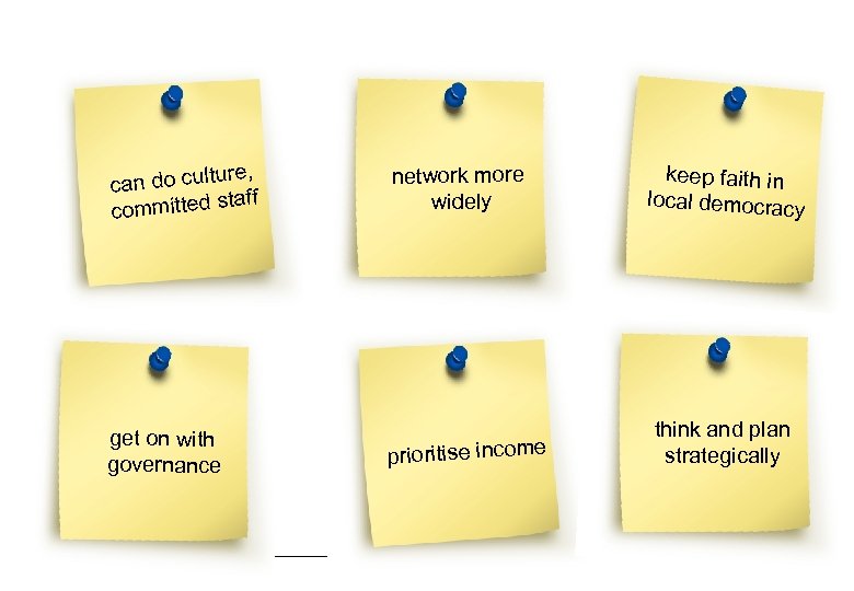 re, an do cultu c taff ommitted s c get on with governance network