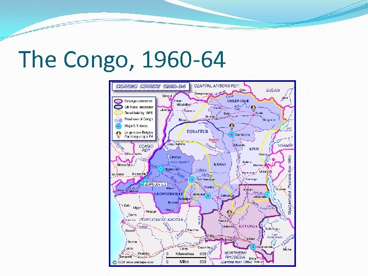 The Congo, 1960 -64 