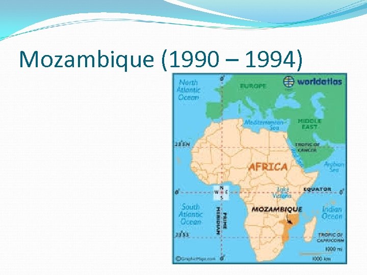 Mozambique (1990 – 1994) 