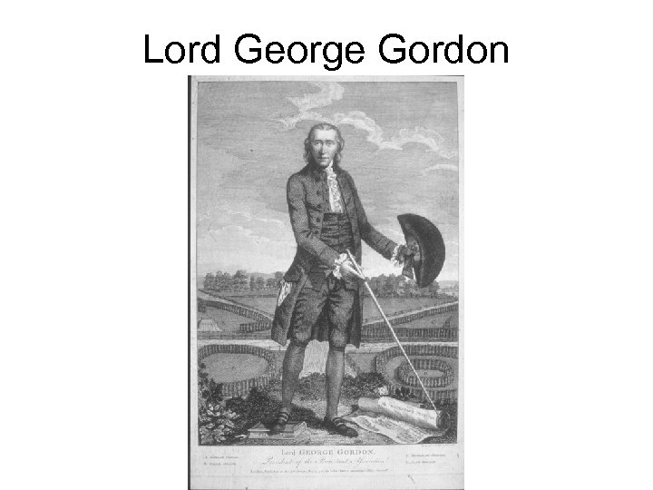 Lord George Gordon 
