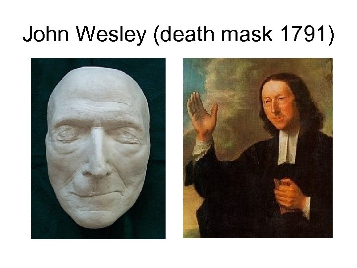 John Wesley (death mask 1791) 