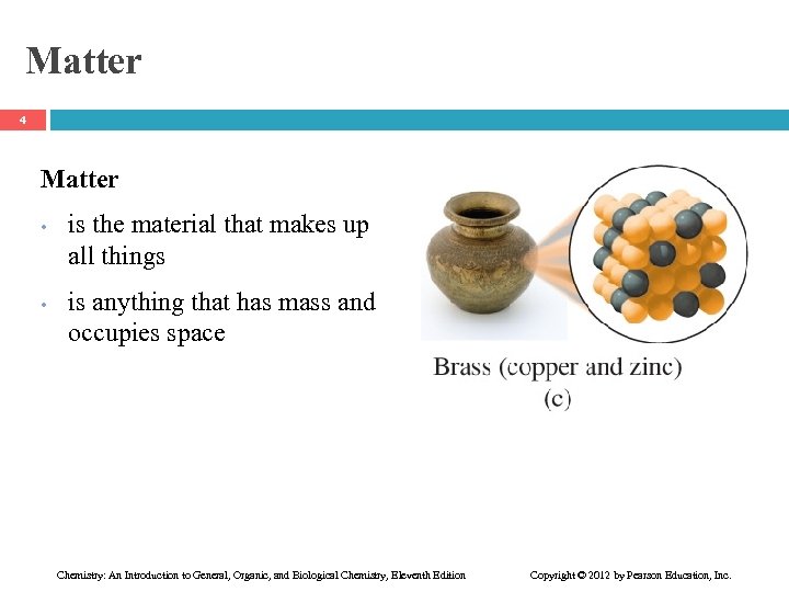 Matter 4 Matter • • is the material that makes up all things is