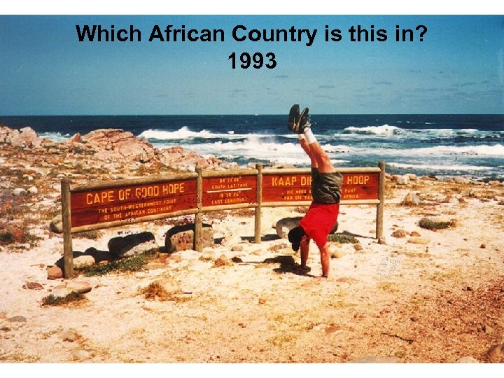 Which African Country is this in? 1993 