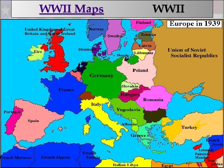 WWII Maps WWII 