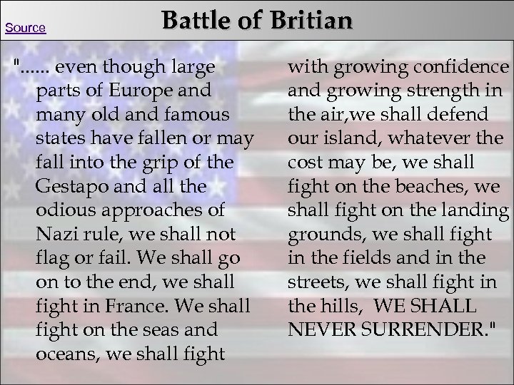 Source Battle of Britian 