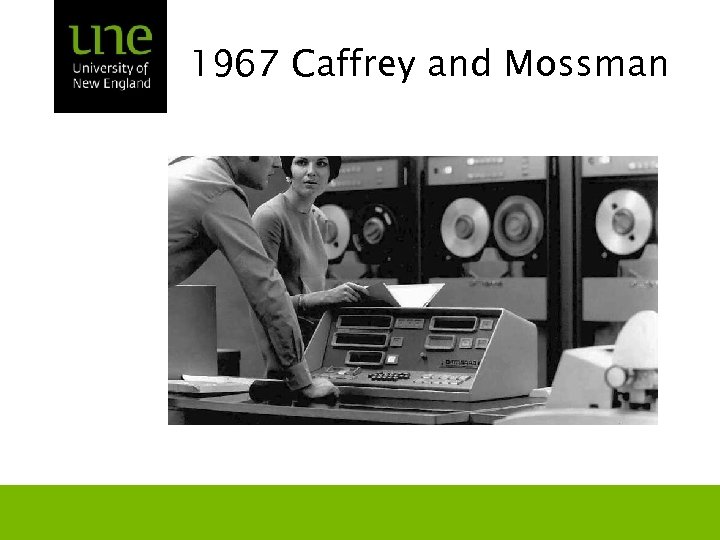 1967 Caffrey and Mossman 