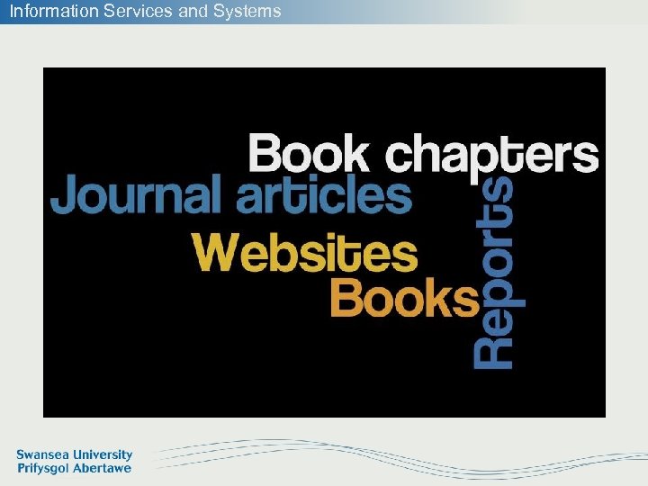 Information Services and Systems 