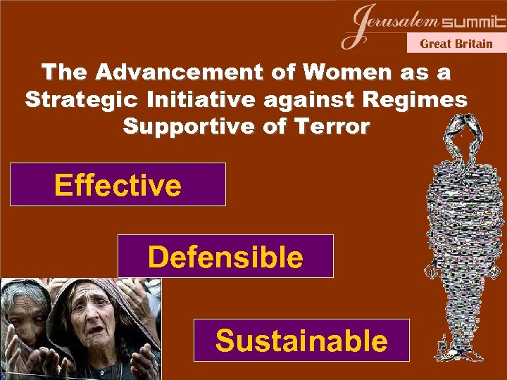 Great Britain The Advancement of Women as a Strategic Initiative against Regimes Supportive of