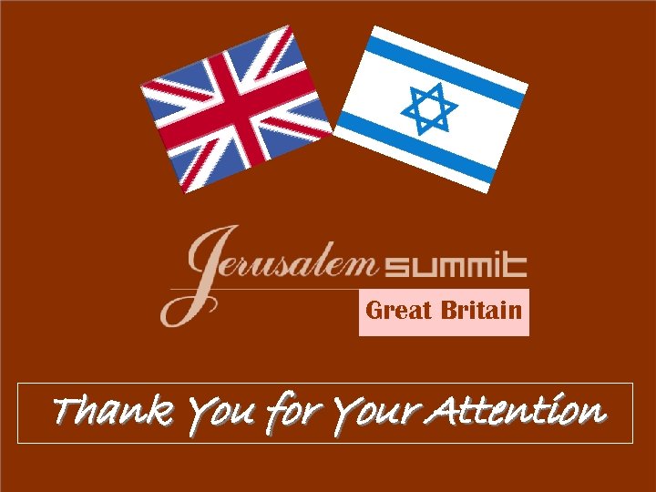 Great Britain Thank You for Your Attention 