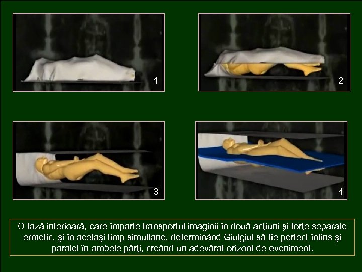 1 2 3 4 O fază interioară, care împarte transportul imaginii în două acţiuni