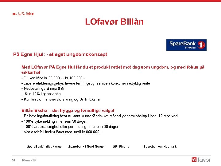 LOfavør Billån På Egne Hjul: - et eget ungdomskonsept Med LOfavør PÅ Egne Hul