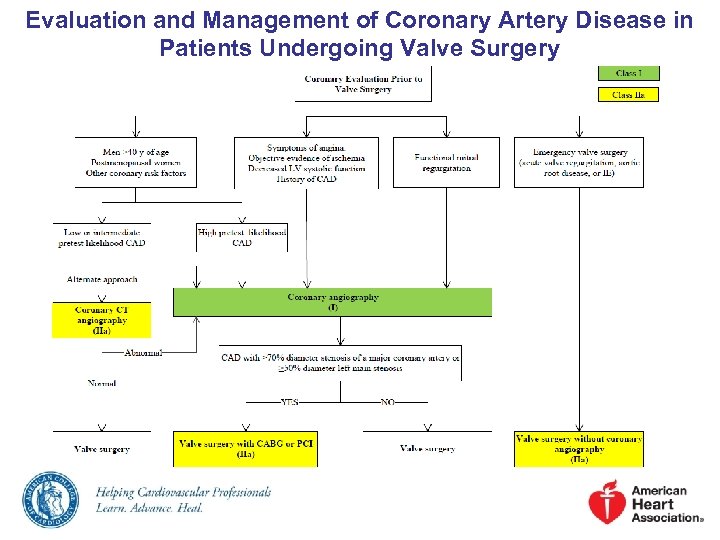 Evaluation and Management of Coronary Artery Disease in Patients Undergoing Valve Surgery 