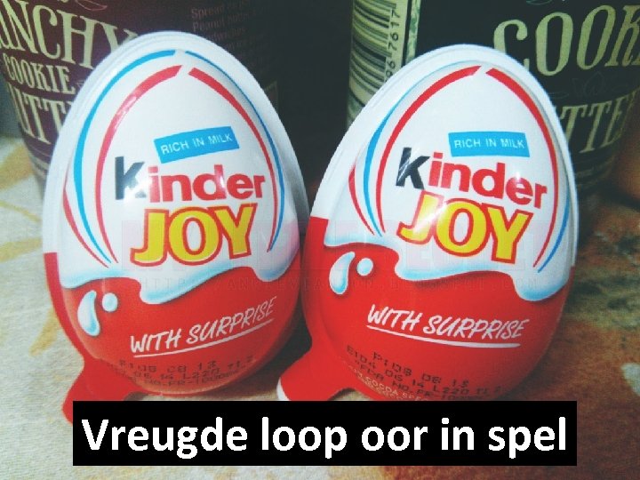 Vreugde loop oor in spel 