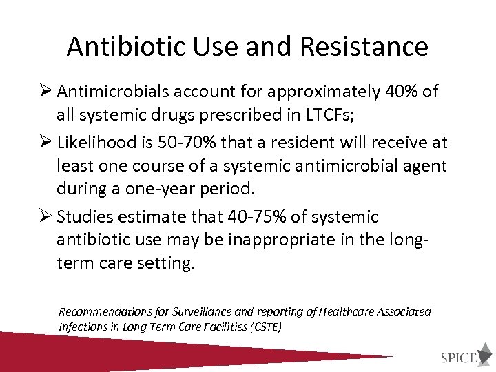 Antibiotic Use and Resistance Ø Antimicrobials account for approximately 40% of all systemic drugs