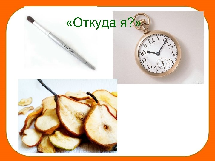  «Откуда я? » 