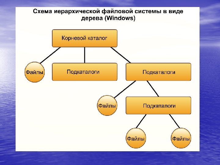 Иерархическая модель данных презентация