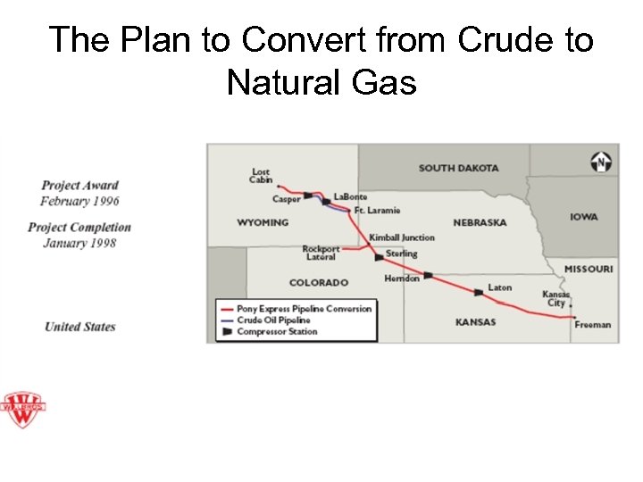 The Plan to Convert from Crude to Natural Gas 