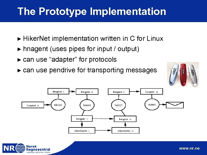 The Prototype Implementation ► Hiker. Net ► hnagent implementation written in C for Linux